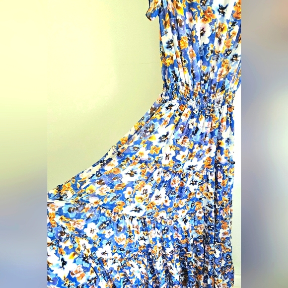 Misa Los Angeles Trina flotal tiered maxi dress - Picture 7 of 9